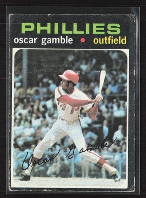 1971 Topps #23 Oscar Gamble - VG/EX Set Break!