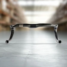 3K Carbon Fiber Road Bike Drop Bar Handlebars Cycling Aero Bar 440/420/400/380e1