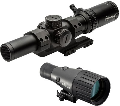 Firefield RapidStrike Rifle Scope 1-6x24mm, 30mm Tube, Second : FF13070K-KIT2