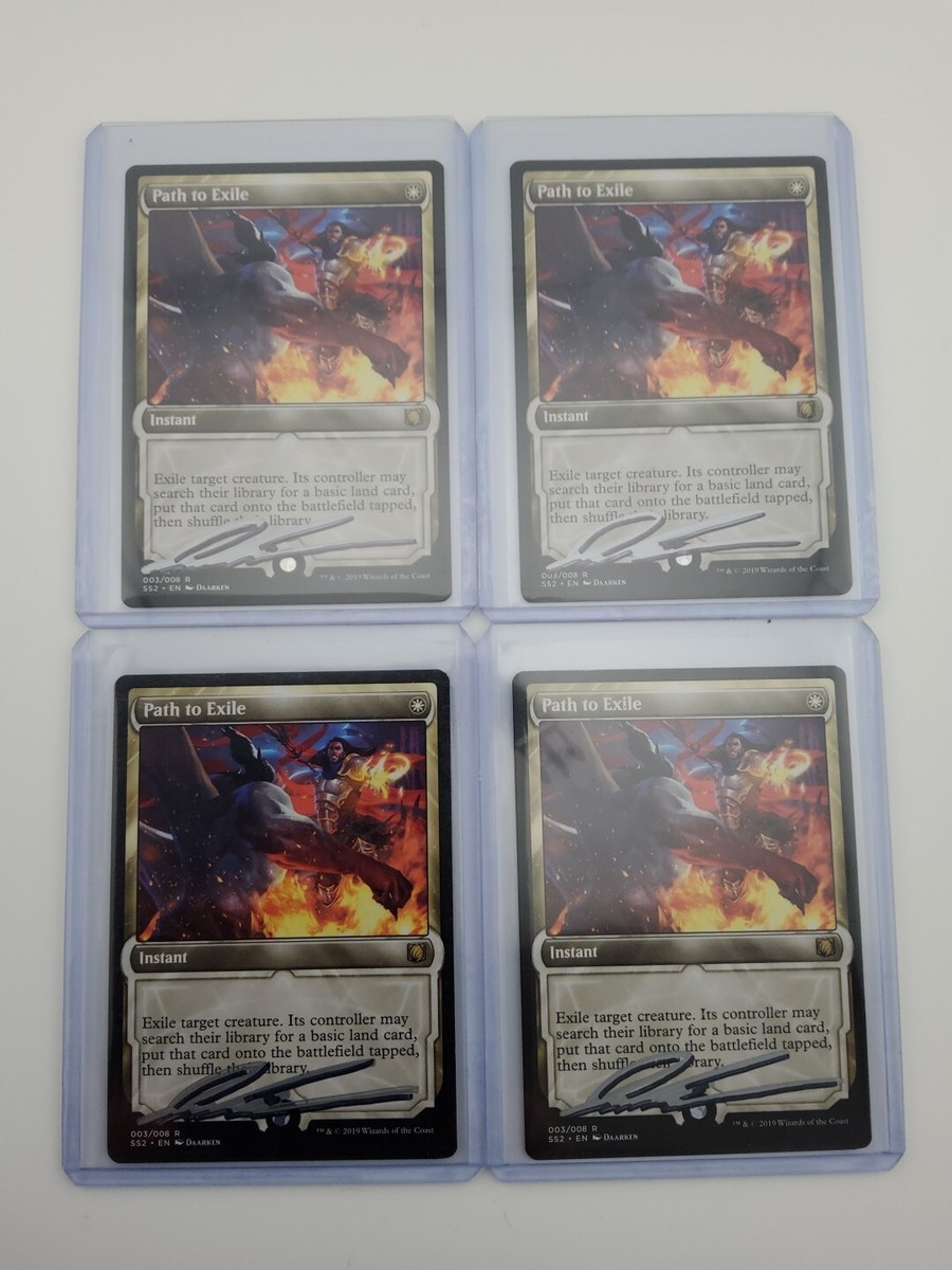 MTG Magic Path to Exile Signed Sketch Proof x1 SS2 Daarken