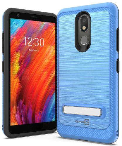 Funda rígida de metal magnético con soporte magnético para LG Aristo 4 Plus / Prime 2 - Imagen 9 de 38