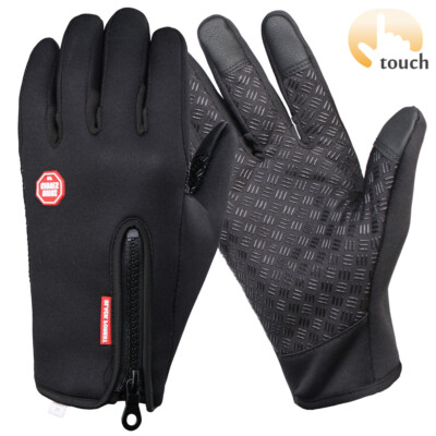 Winter/Spring/Autumn Gloves Men Full Finger Gloves Wind-Proof for Men & Women US