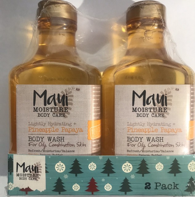 Maui Moisture Body Care Lightly HYDRATING & PINEAPPLE PAPAYA Body Wash
