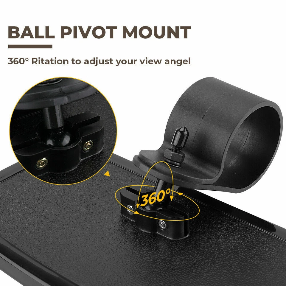 Espejo retrovisor central UTV para Polaris Ranger 500 570 XP S 900 XP 1000 2017-23 Foto 3 de 4