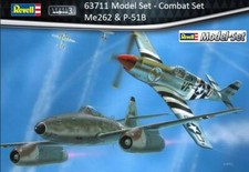 Revell Combat Set Me262 + P-51B Mustang 'Model Set' REV 63711 Model Kit