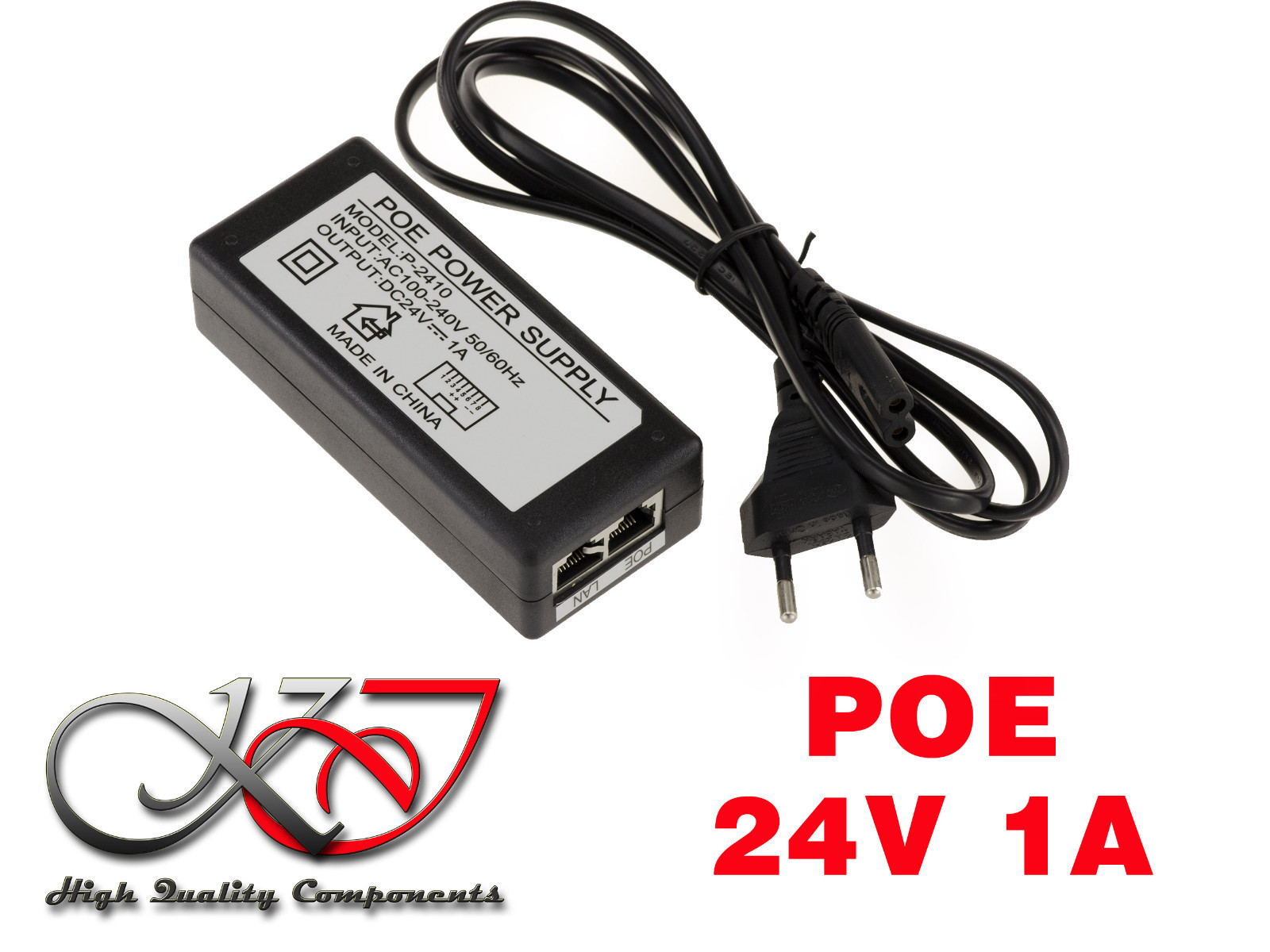 Alimentazione Esterno - Poe 24V 1A - Alimentazione Over Ethernet