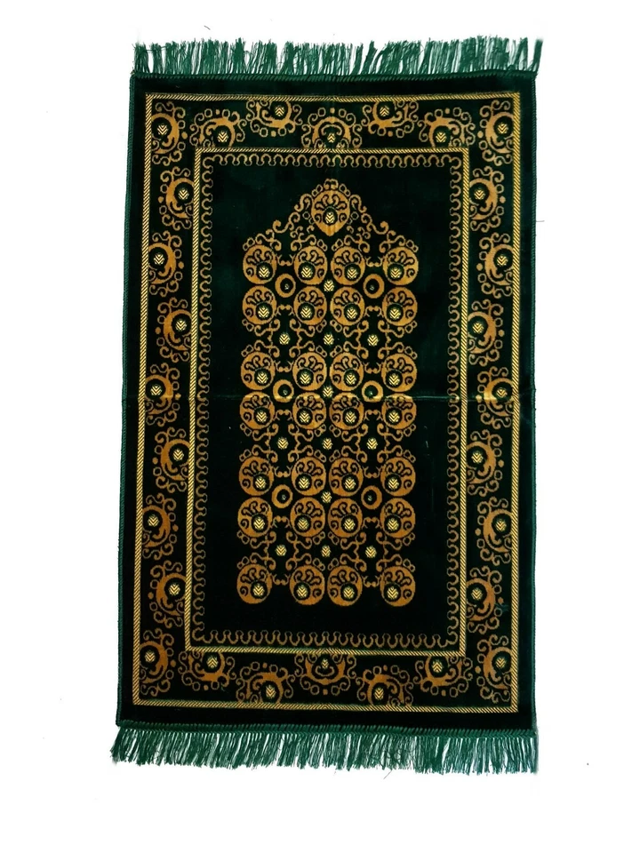 Gebetsteppich Gebet Namaz Islam Mekka Kibla Sejjada Seccada Nemaz Salah ǧānamāz - Bild 1 von 1