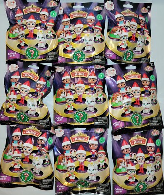 Elf on the Shelf / Elf Pets Animated Specials Mini Figures Lot of 9 Sealed Packs