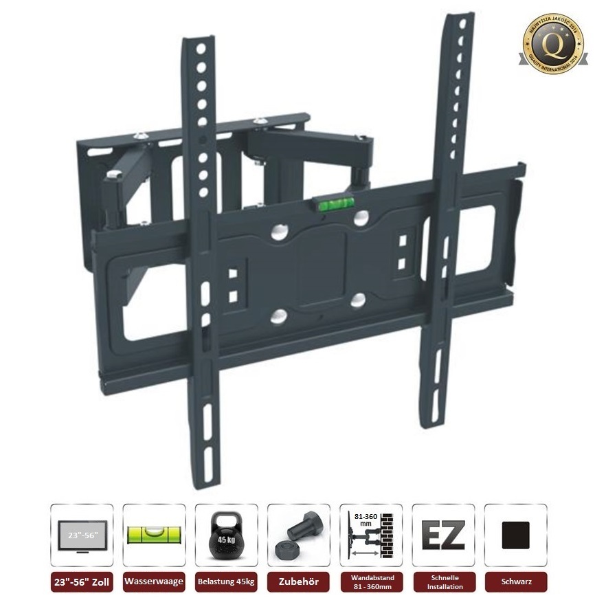 TV Fernseher Wandhalterung A66 für SONY 55 Zoll KD-55XE8096 und KD-55XE9005