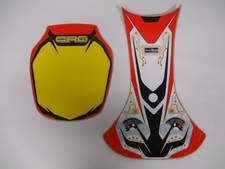 CRG KART GO-KART KARTING FULL SIZE CARENA CAMBIO SOLO DECALCOMANIA NUMERO ANTERIORE