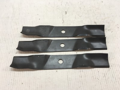 Qty-3 16-1/2'' Ferris 5105631S Lawn Mower Blades 48'' Cut Oregon 92-737