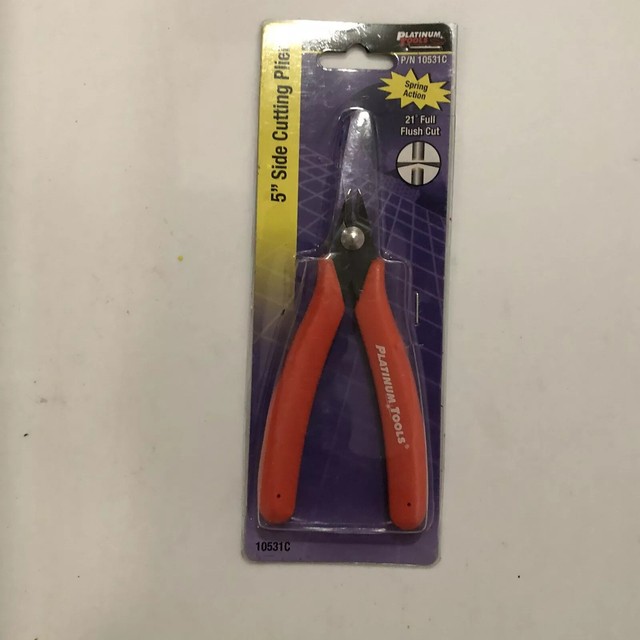 Platinum Tools Cutting Copper Wire Trimming Full Flush Side Cutting