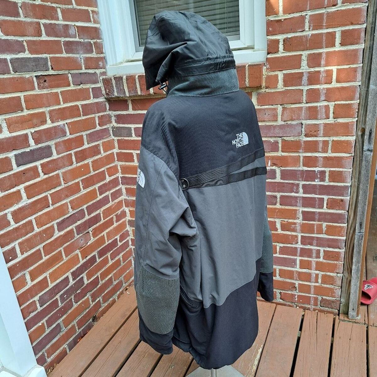 North Face Mens Black/Gray Vintage Steep Tech Jacket Size North Face Mens Black/Gray Vintage Steep Tech Jacket Size