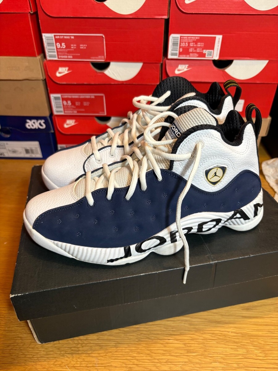 ナイキ Jordan Jumpman Team 2 Mid Navy White Jordan jumpman team II sz 9 | eBay