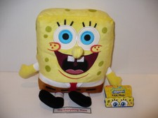 NICKELODEON SPONGEBOB SQUAREPANTS 10" PLUSH TOY NEW WITH TAGS FREE SHIP
