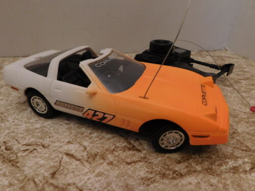 Corvette Radio Control Battery Operated Car Awesome 427 1/24 SCALE 1990's