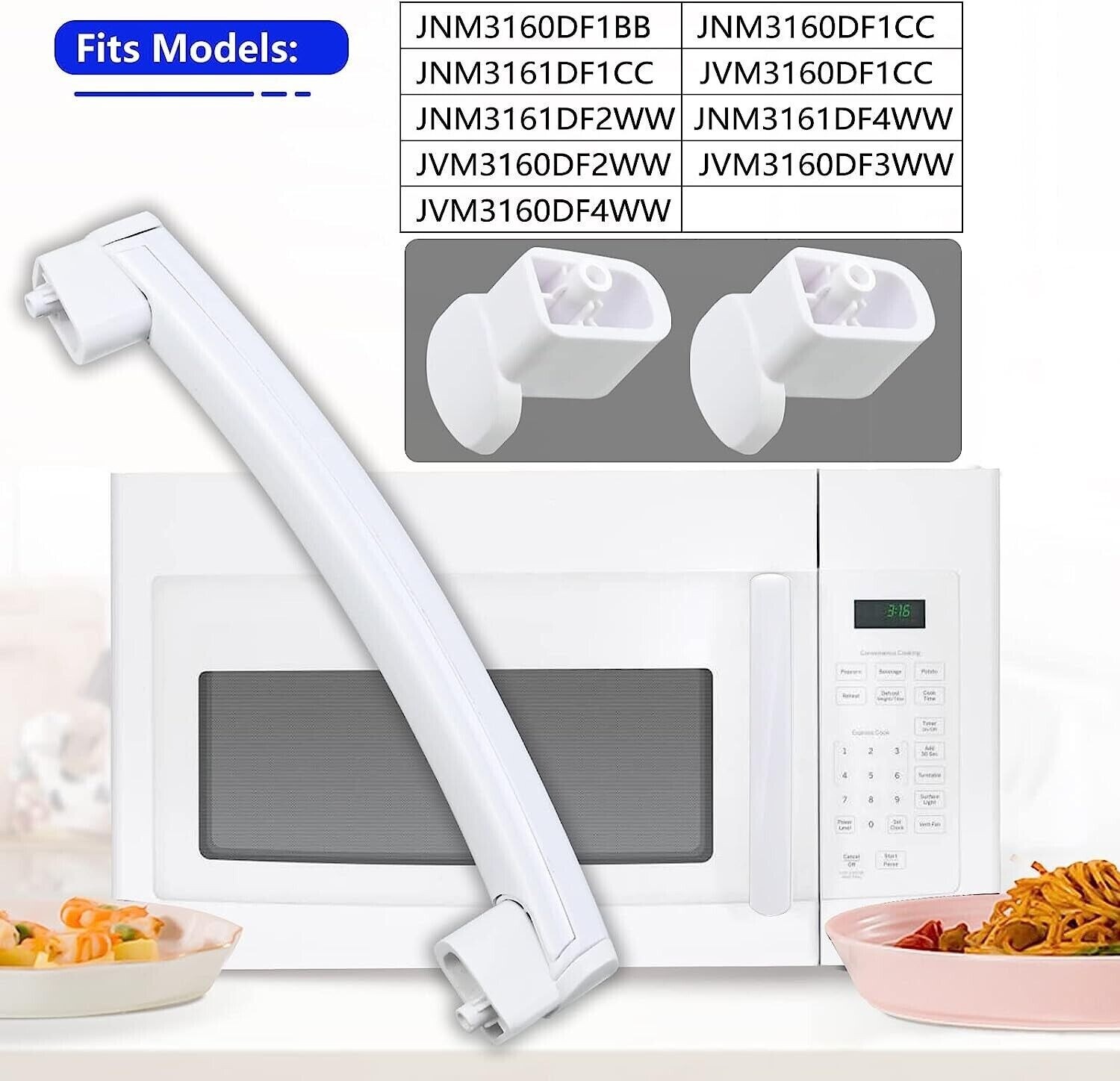 Door Handle JNM3160DF1CC JNM3161DF1WW JNM3161DF2WW JNM3161DF4WW - Foto 4