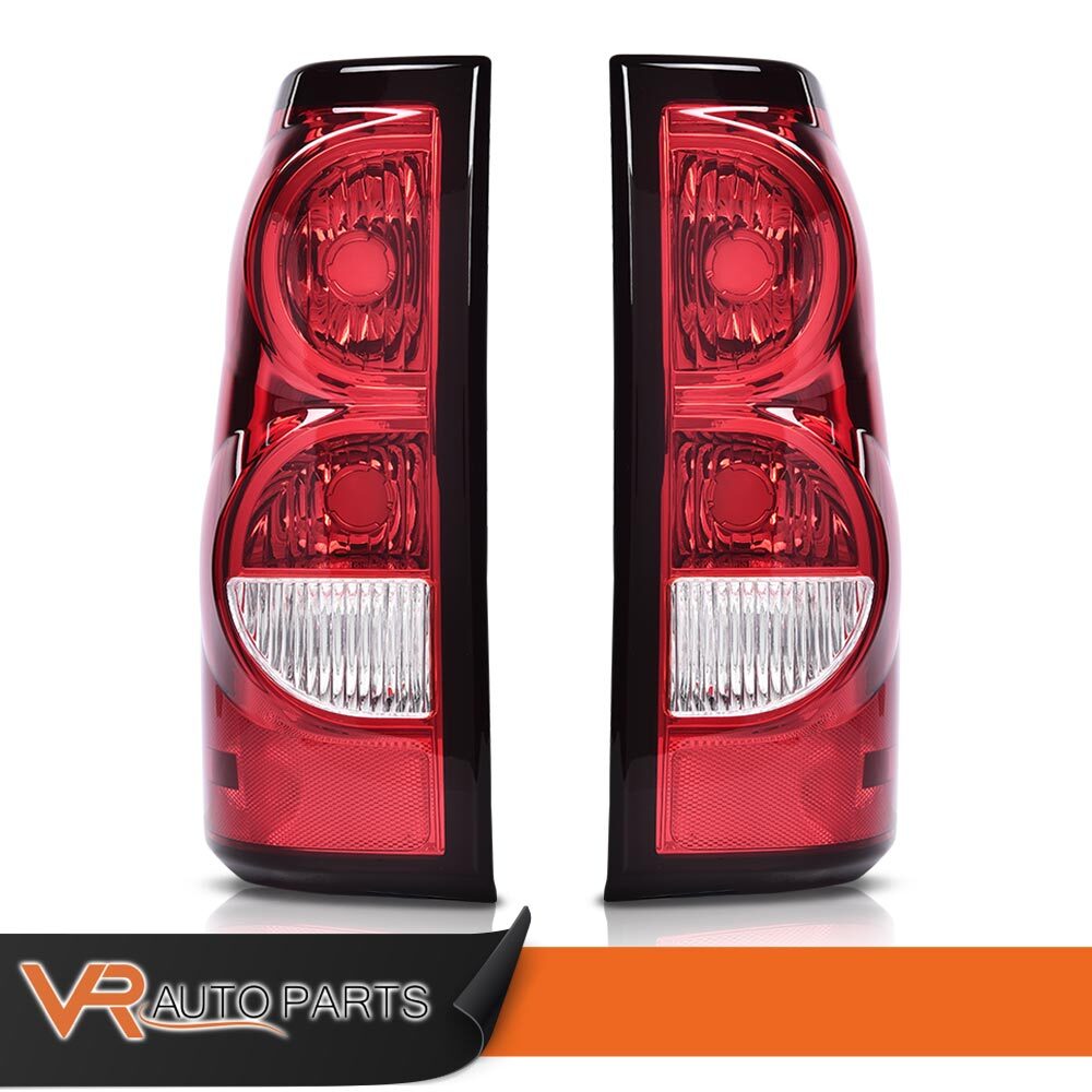 Red Tail Lights Brake Lamps Fit For 2003-2006 Chevy