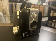 Kodak Brownie Hawkeye Flash Model 1950s Bakelite Box 620 Film Camera Vintage