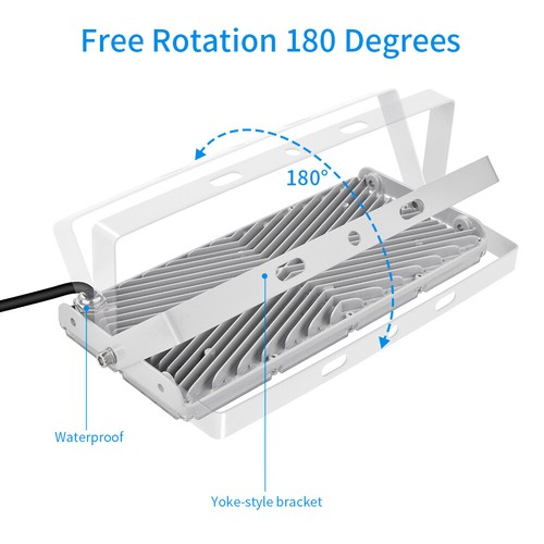 Proiettore LED 100W-400W faretto esterno faro giardino modulo luce - Foto 14 di 40