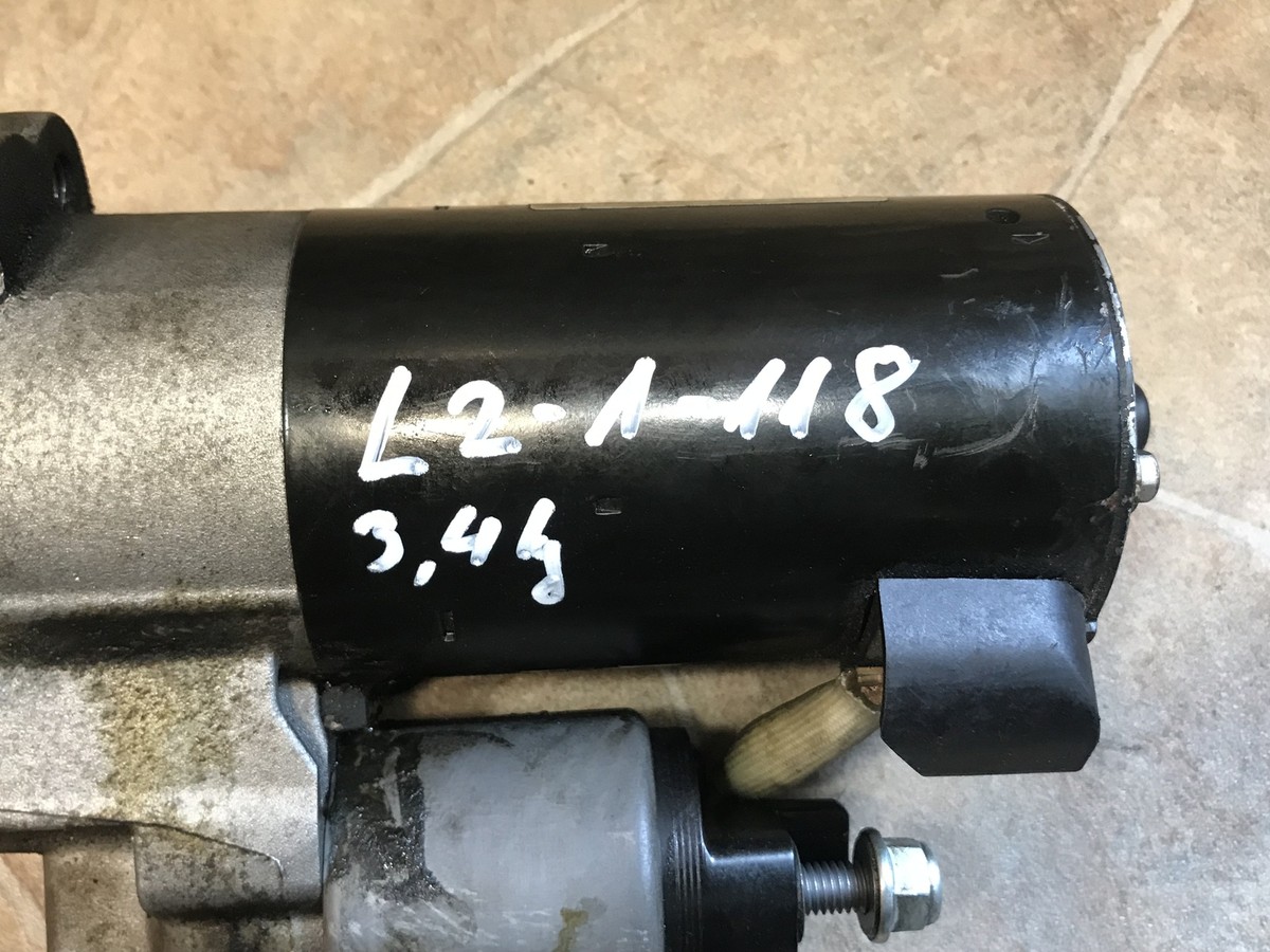 メル90687 MERCEDES-BENZ S W222, V222, X222 S 400 Hybrid Starter Motor
