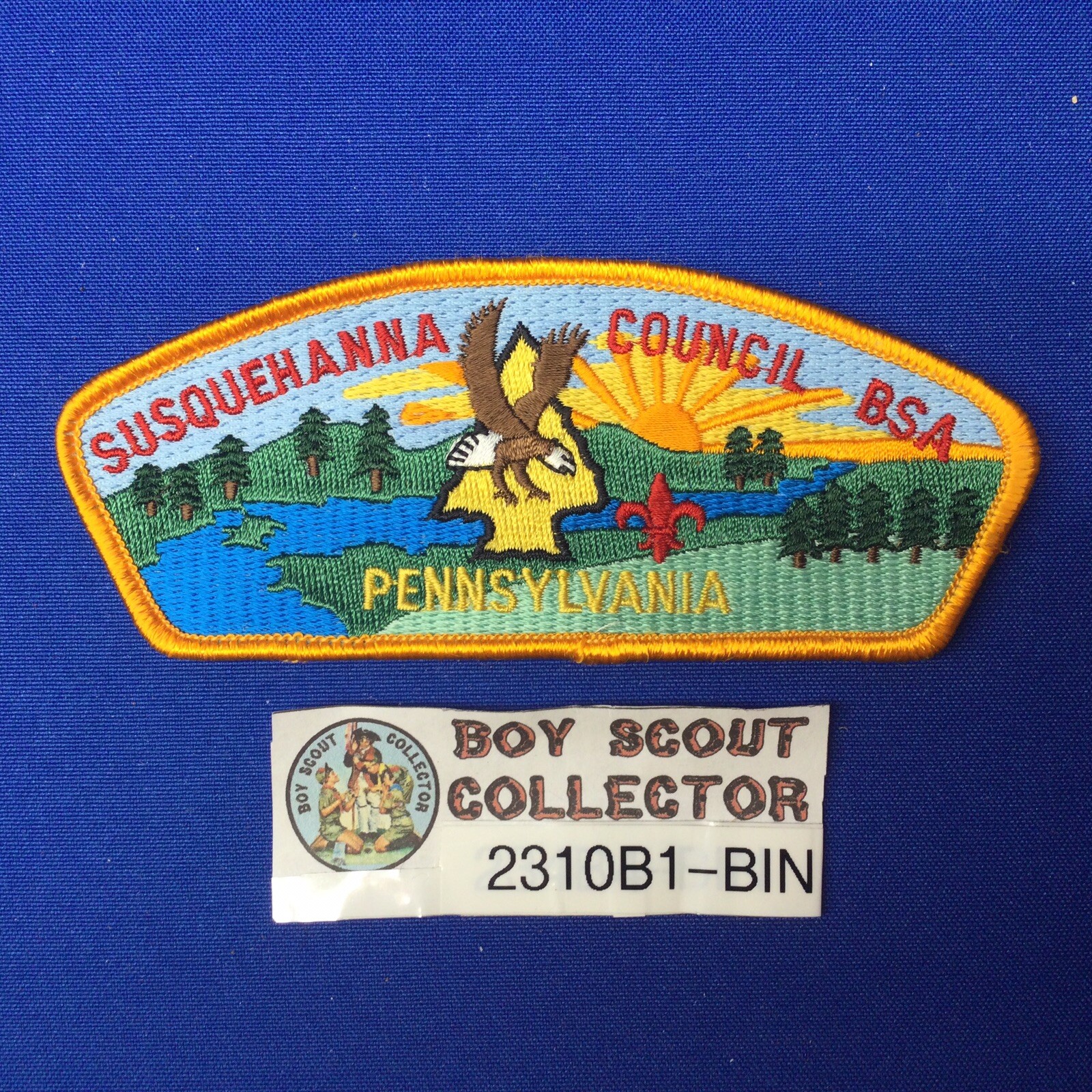 Boy Scout CSP Susquehanna Council Shoulder Patch PA 2310B1BIN eBay