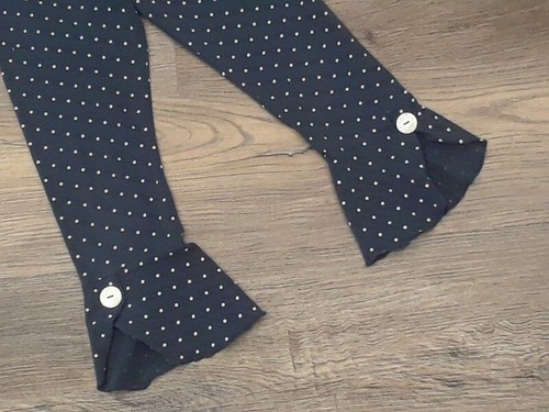 HTF Matilda Jane girls 8 vintage social studies scrappy leggings homeroom - Picture 2 of 3