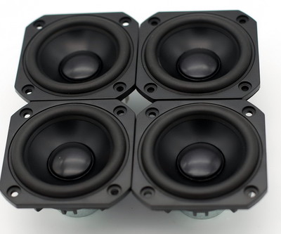 2pair( 4 pieces) peerless HIEND 3 inch P830986   fullrange   woofer  4 ohm Ver