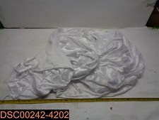 Velvet 12ft X 52" Drape/Backdrop Curtain Panel White 840223506183