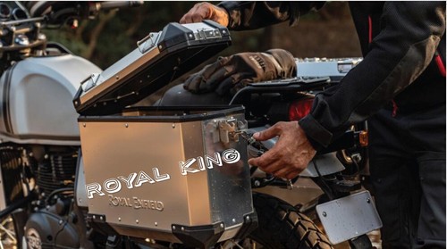"Royal Enfield Himalayan/Scram 411 ""Caja de alforja Paquete Combo de 6 Piezas CUBIERTA GRATUITA" - Imagen 12 de 15