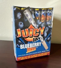 Juicy Jay's Jones Blueberry 24 Pack of CONES~2 Per Pack (48 Total) Sealed Box