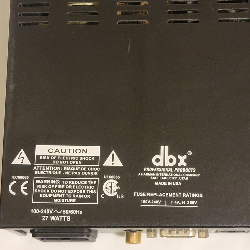 DBX ZonePRO 1261 Digital Zone Processor Made In USA 12 x 6 - Image 4 of 4