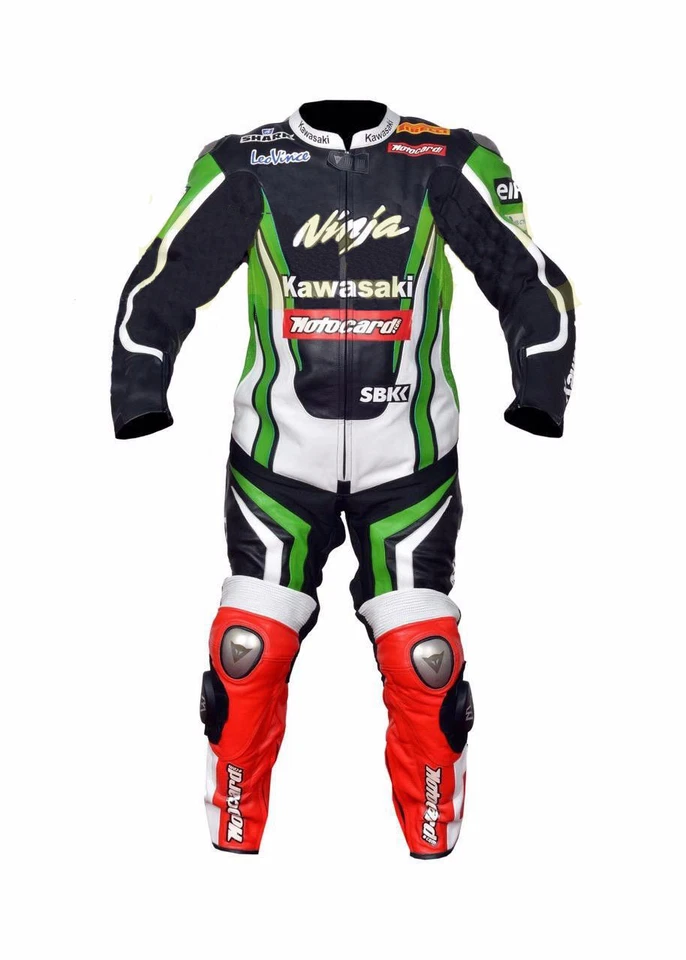 Biker Lederkombi Leder Bikeranzug Rennen Motorrad Lederjacke Hose Einteilig-54 - Bild 3 von 4