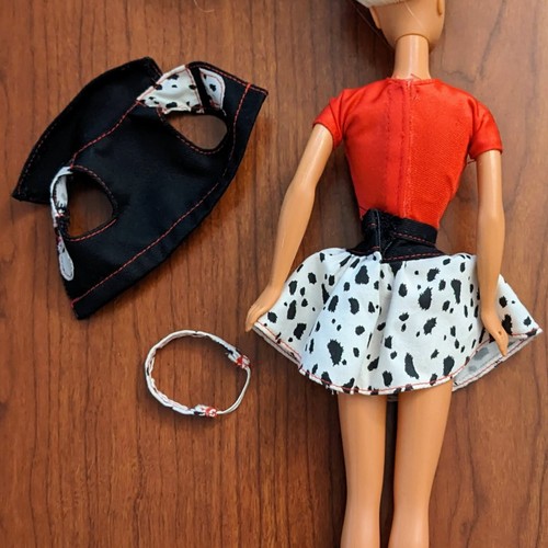 Vintage 1997 Barbie Special Edition Disney 101 Dalmatiner Rock Top Weste Set #17248 - Bild 5 von 14