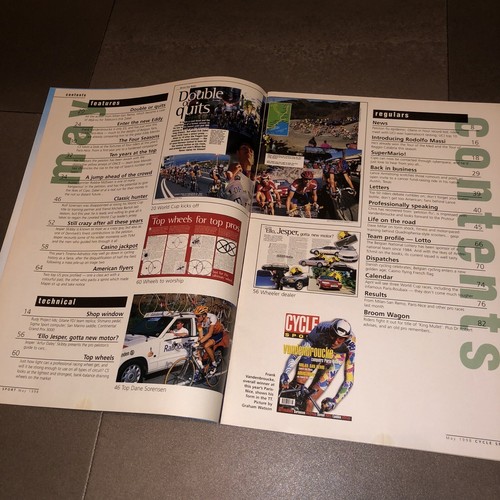 CYCLE SPORT Cycling Vintage Bike Magazine - May 1998 - Picture 3 of 5