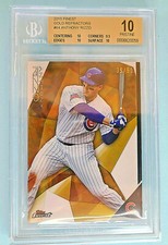2015 Topps Finest Anthony Rizzo Gold Refractor BGS 10 Pristine