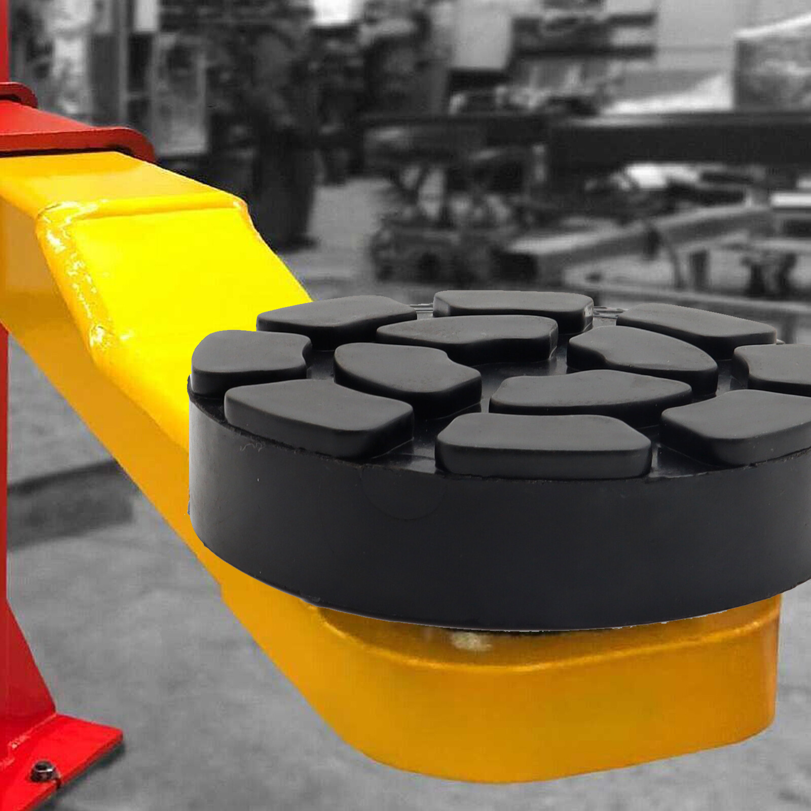 Set Of 4 Pads For Ravaglioli 2 Post Car Lift Ramp Rubber Pads 125 mm