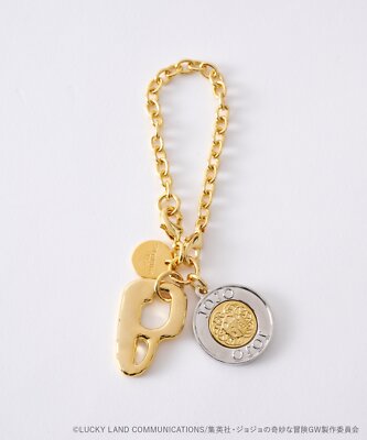 Jojo's Bizarre Adventure Golden Wind 2WAY Keychain Bag Charm