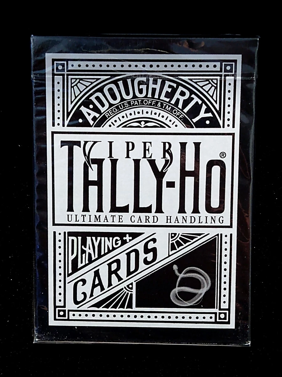 TALLY-HO VIPER UV500 OHIO V1 Tally-Ho Viper Fan Back Playing Card