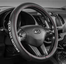 Coprivolante 15" in pelle PU + fibra di carbonio per Kia Telluride Venga XCeed