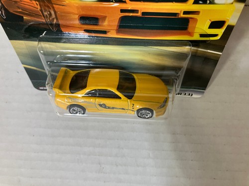 Hot Wheels Fast & Furious Nissan Skyline GT-R (BCN33) Fast 5/5 originale con confezione p - Foto 3 di 7