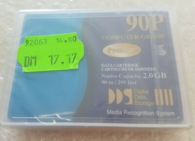 SONY - DG90P - Data Cartridge - Native Capacity 2.0GB - 90m / 295 feet - neu