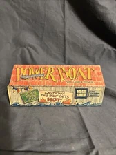 Authentic Models Metal Power Boat Candle