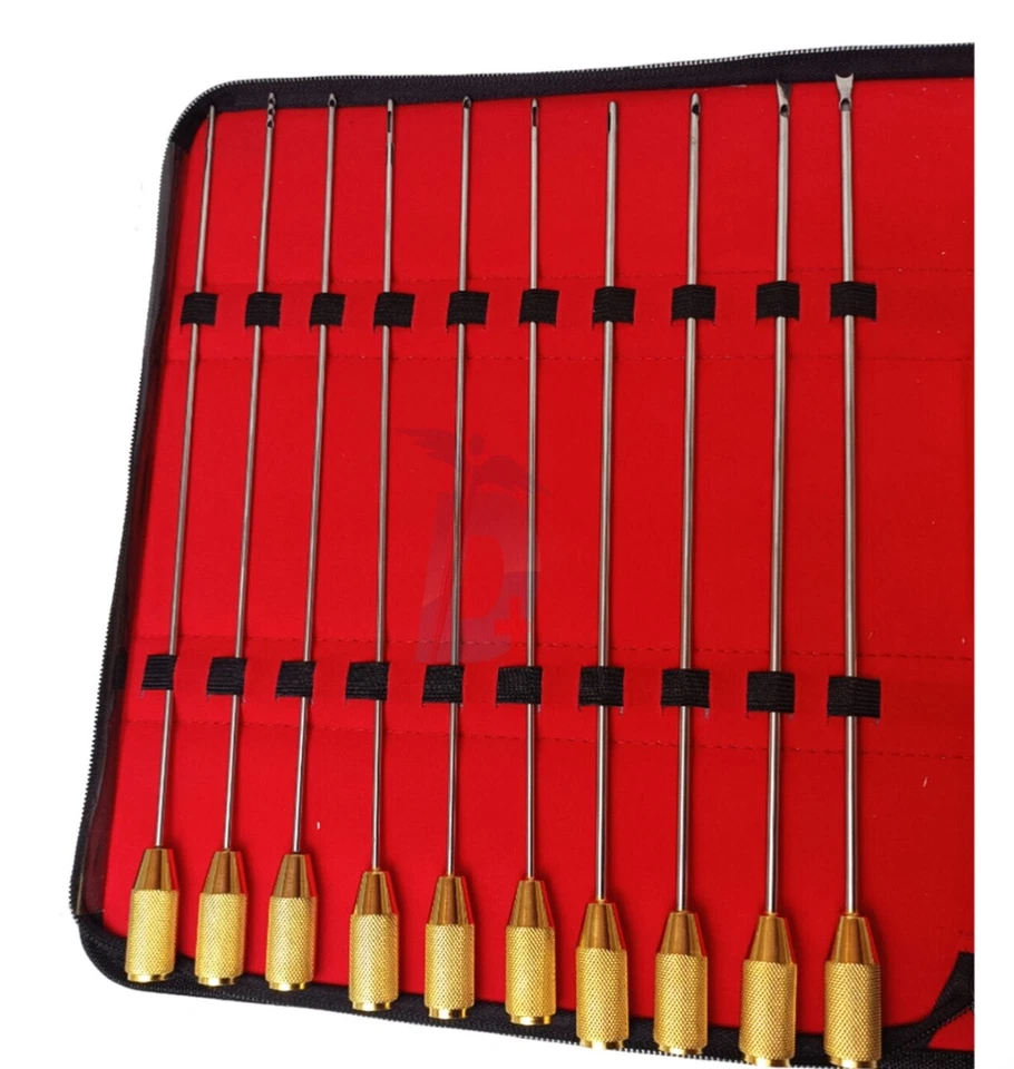 29Pcs Liposuction Cannulas Set with Handle , Cosmetic Surgery , Premium Quality - Image 3 of 4