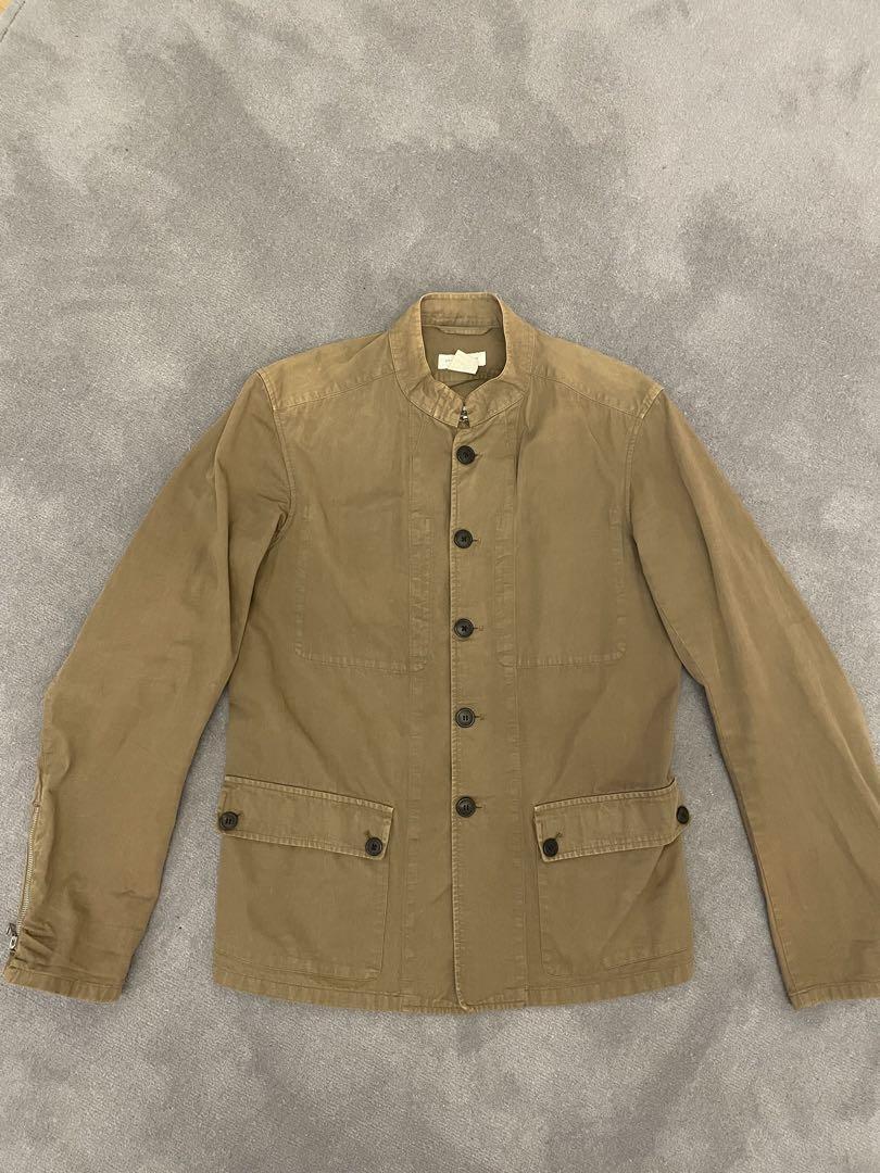 DRIES VAN NOTEN ベージュ ミリタリージャケット
