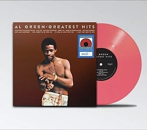 Al Green "Greatest Hits" Limited Edition TRANSLUCENT Red Color Vinyl LP Sealed - Picture 1 of 7
