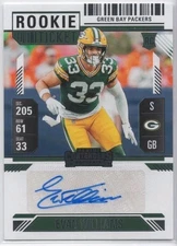 2024 Panini Contenders Evan Williams Rookie (RC) Rookie Ticket Auto #241 