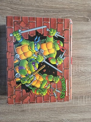 MC Koffer Turtles #Teenage Mutant Ninja Turtles # + 17 Hörspiel Kassetten 