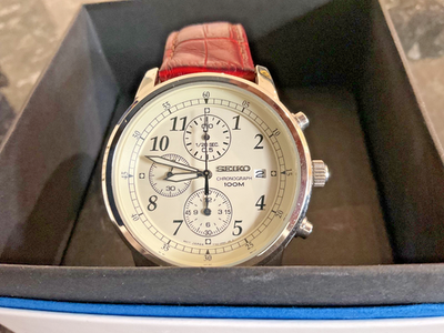 SEIKO 7T92-OLTO NEW OLD STOCK MENS WATCH | eBay