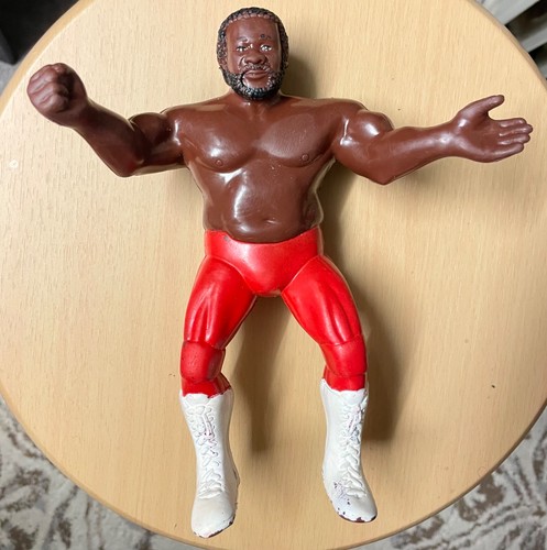 1980s vintage  wwf LJN junkyard dog figure very cl...